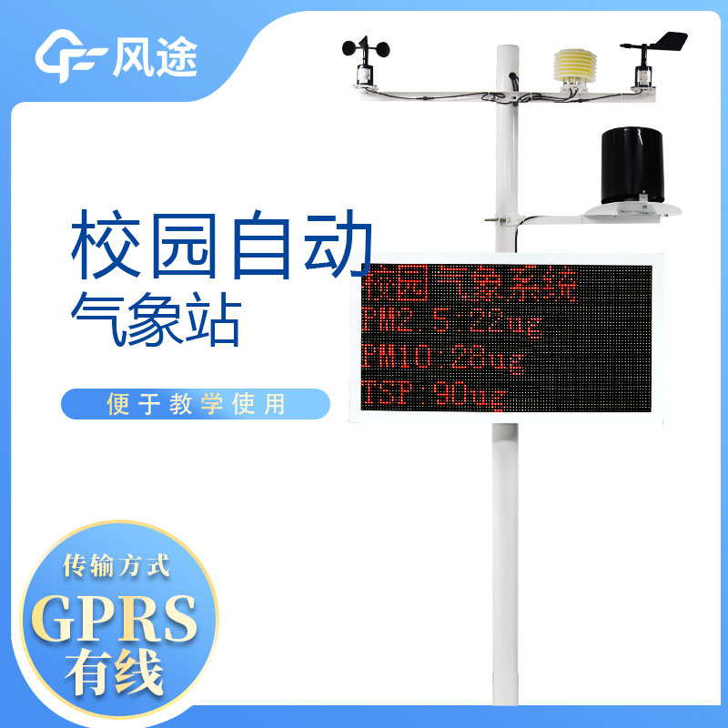 校園自動氣象站具備哪些基本功能呢？